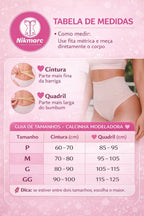 Calcinha Modeladora Pala Alta sem Barbatanas