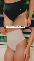 Calcinha Modeladora Pala Alta sem Barbatanas
