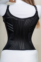 Cinta Modeladora Colete com Alças 33 Barbatanas 6 Níveis de Regulagem