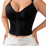 Sutiã Cropped 10 Barbatanas  Bojo Pré Moldado